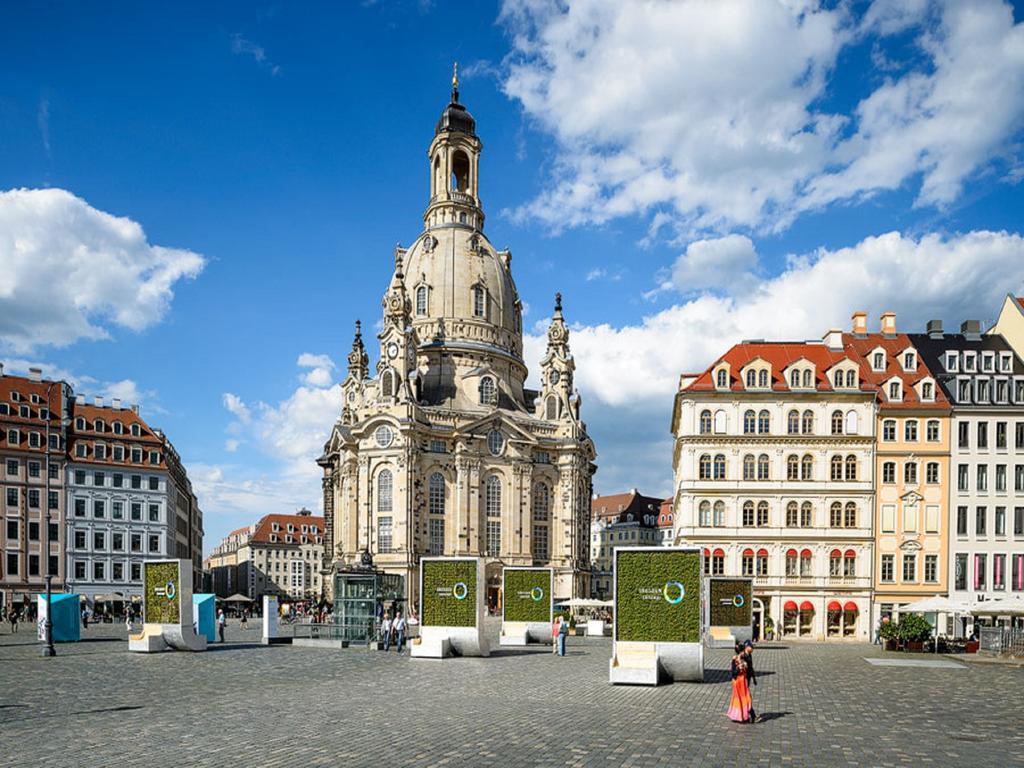 Villa Eschebach - Ferienwohnung Dresden Eksteriør bilde